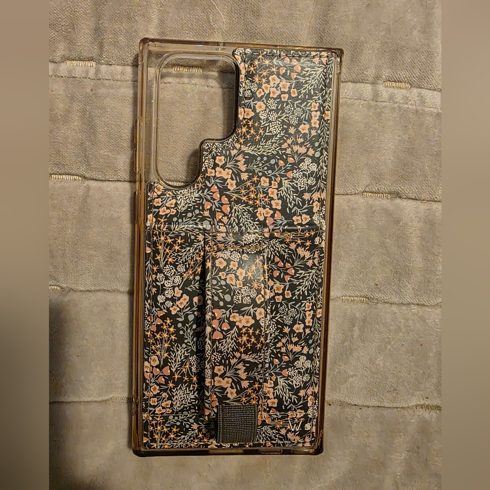 Floral Patterned Phone Case Walli Brand Samsung S22 Ultra